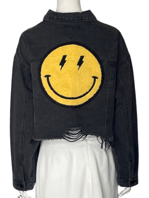Chaqueta Trío Urban de Algodón Negro - Talla M