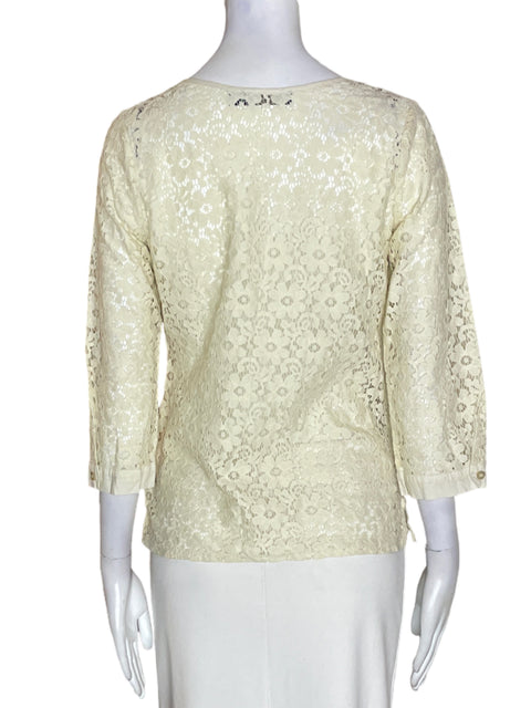 Blusa The Limited Tejido Suelto Beige - Talla XS