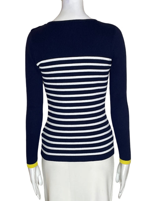 Blusa Ralph Lauren de Algodón Rayas Manga larga Negro - Talla XS
