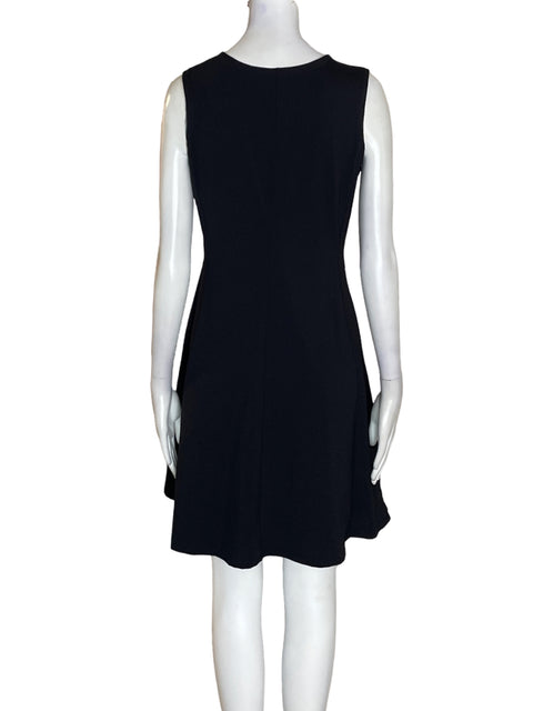 Vestido Uniqlo Sin mangas Vuelos Negro - Talla S