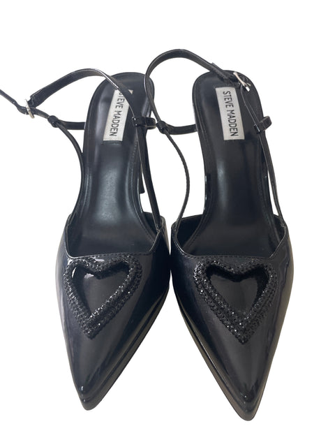 Zapato Steve Madden Punta cerrada Destalonado Negro - Talla 9