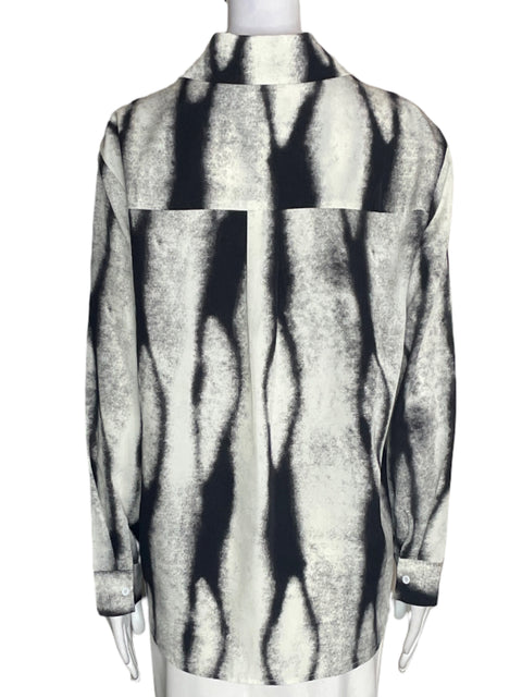 Camisa Commense Manga larga Botones Negro - Talla S