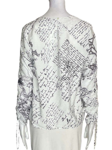 Camisa Desigual Manga larga Botones Blanco - Talla S