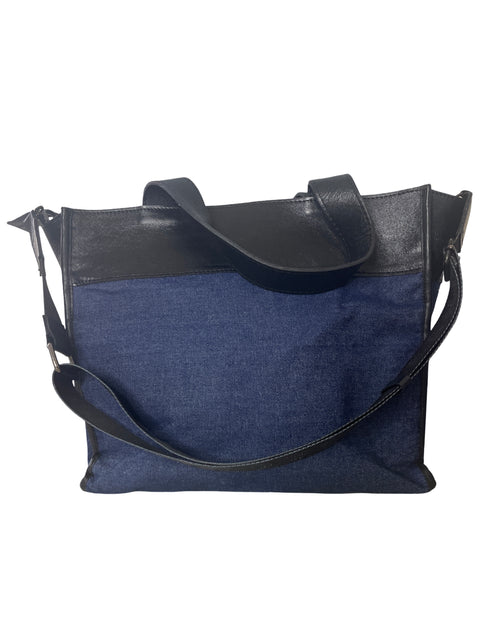 Cartera Besha Texturizado Tote bag Azul - Talla U
