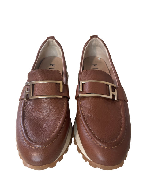 Zapato Hispanitas Suela de goma Cerrado Marrón - Talla 39