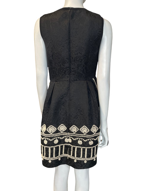 Vestido Ice Cube Bordado Negro - Talla 40
