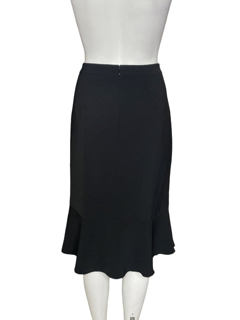 Falda Ann Taylor Negro - Talla 8