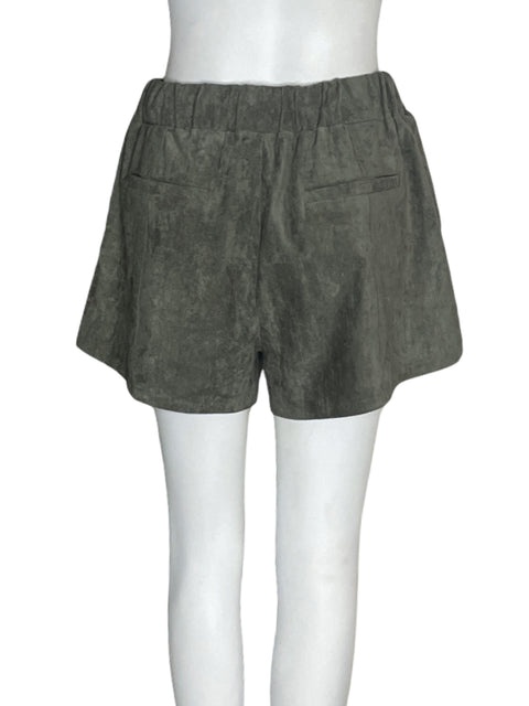 Short Blanknyc Elastico Liso Verde - Talla M