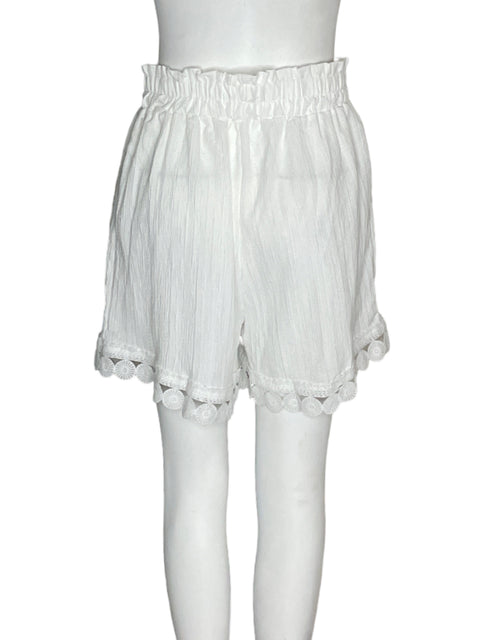 Short Tesoro Tps Elastico Cordon Blanco - Talla L