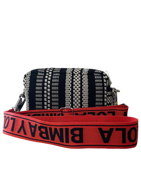 Cartera Bimba Y Lola Cruzado Texturizado Negro - Talla U