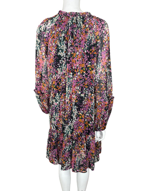 Vestido Vince Camuto Estampado Manga larga Negro - Talla XL