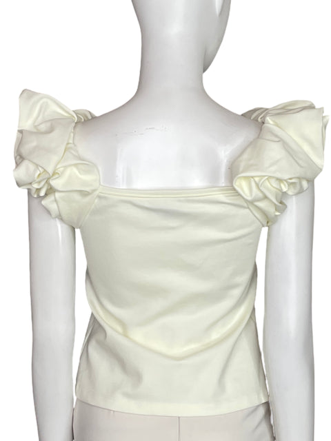 Blusa Padova Estilizado Mangas sisa Blanco - Talla S
