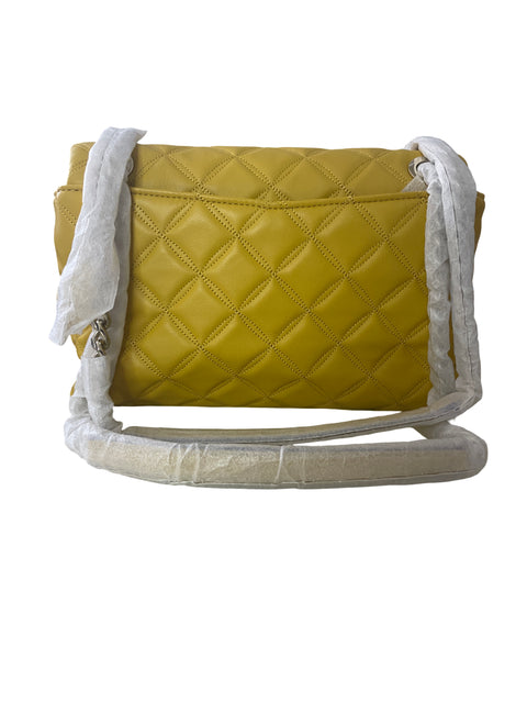 Cartera Kate Spade Acolchado Cadena Amarillo - Talla U