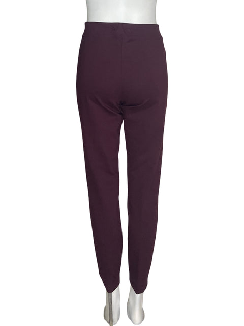 Pantalón Zac & Rachel Ajustado Wide-leg Morado - Talla M