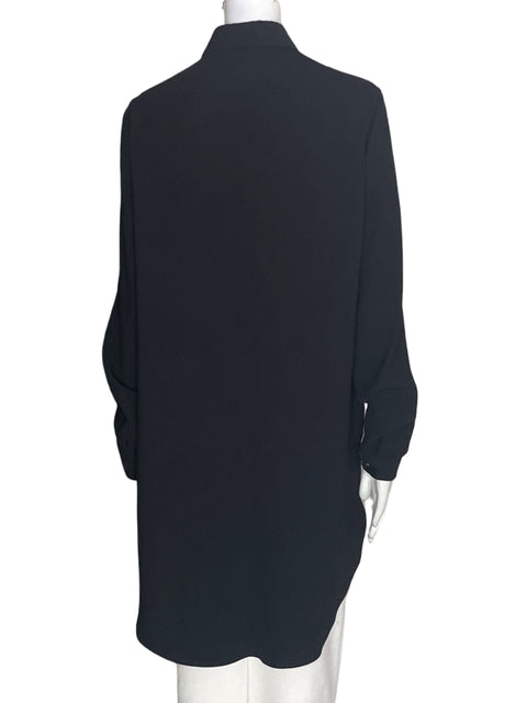 Blusa Versace Manga larga Botones Negro - Talla S