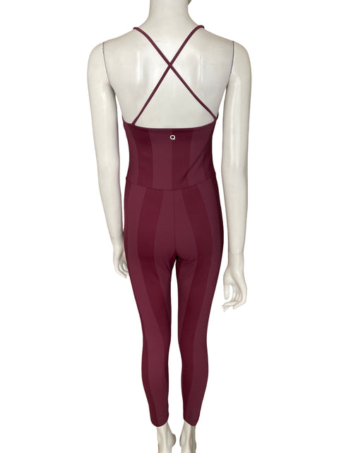 Mono Maqui Ajustado Liso Rojo - Talla L