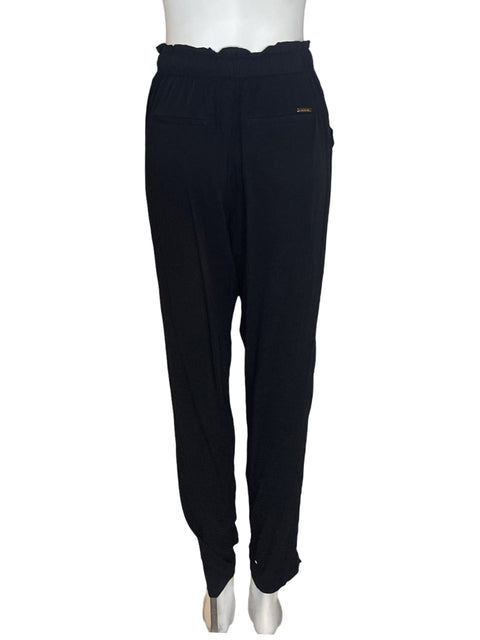 Pantalón Mohito de Viscosa Cordon Bolsillo Negro - Talla 36