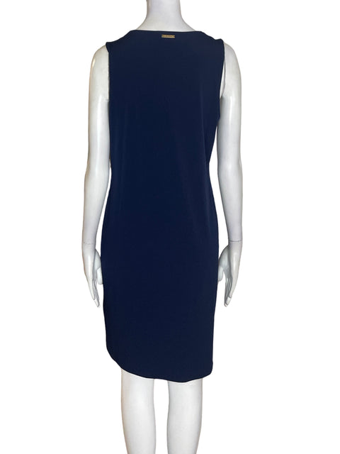 Vestido Michael Kors Sin mangas Midi Azul - Talla M