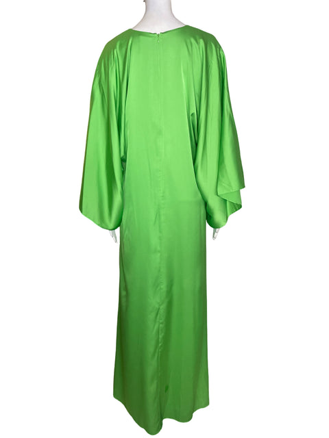 Vestido Alexis Liso Manga larga Verde - Talla S