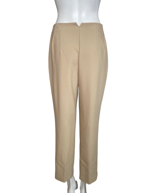 Pantalón Nine West Recto Liso Beige - Talla 4