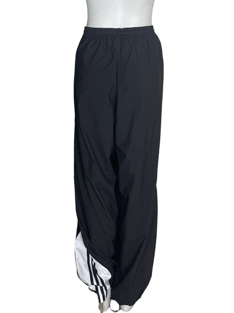Pantalón Adidas Elastico Zipper Negro - Talla L