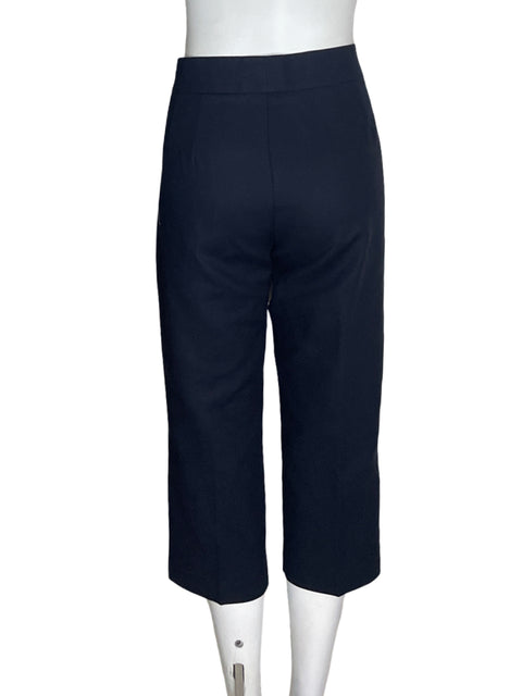 Pantalón M&s collections de Algodón Recto Capri Negro - Talla 10