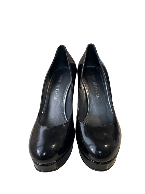 Tacón Stuart Weitzman Tacón alto Cerrado Negro - Talla 8