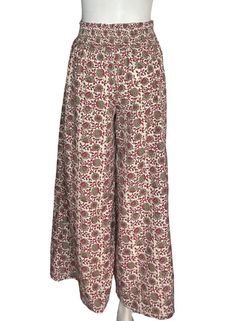 Pantalón Algo bonito Elastico Estampado Rojo - Talla S