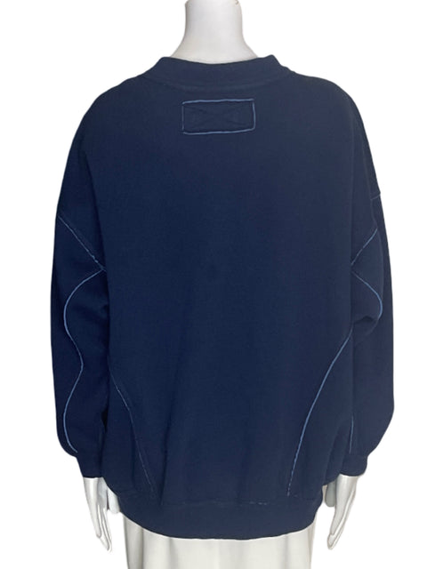 Abrigo Whe the free de Algodón Cuello v Manga larga Azul - Talla XS