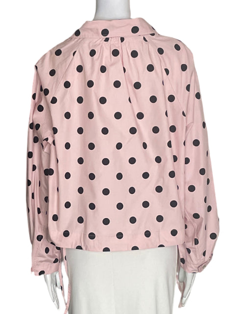 Chaqueta Zara de Algodón Lunares Manga larga Rosado - Talla XS