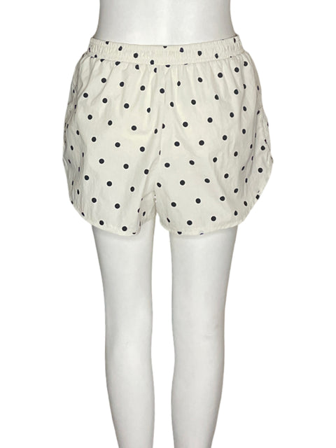 Short Oysho Lunares Elastico Blanco - Talla M