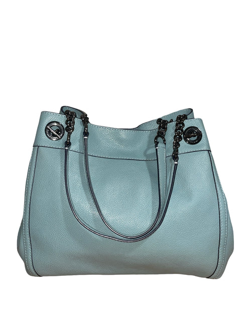 Cartera Coach Cuero Verde - Talla U