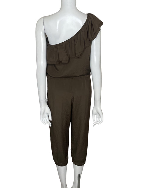 Mono Event One shoulder Vuelos Marrón - Talla M