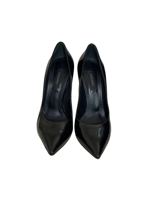 Calzado Casadei Blade Charol Negro - Talla 7.5
