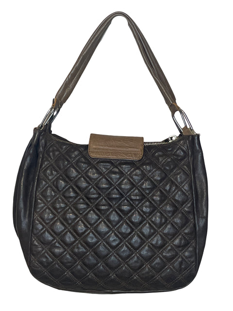 Cartera Marc Jacobs Quilted Cuero Marrón - Talla U