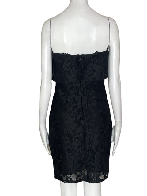 Vestido Sugar+lips Mini Malla Negro - Talla S