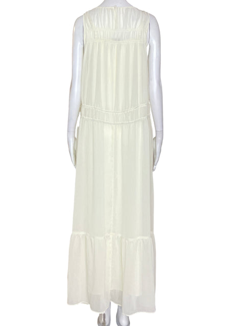 Vestido A New Day Maxi Fluido Blanco - Talla S