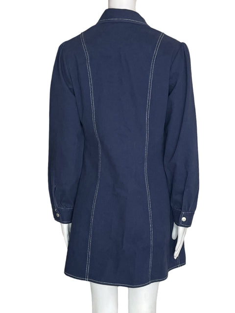 Chaqueta Tomy Jeans Bolsillo Botones Azul - Talla M