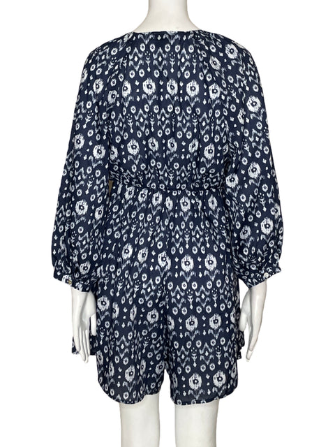 Romper Love M Manga larga Estampado Azul - Talla S