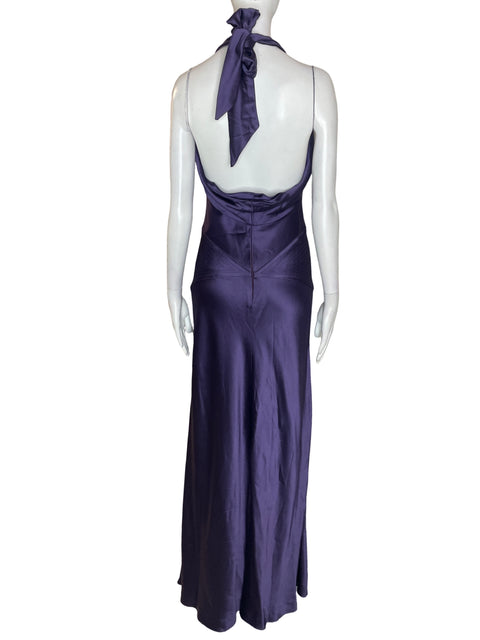 Vestido Tesoro Tps Maxi Ajustado Morado - Talla S