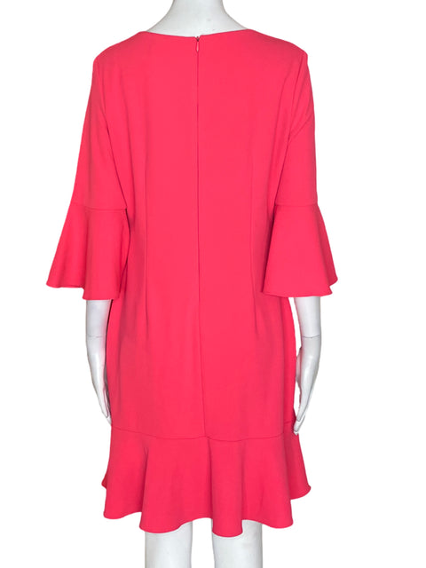 Vestido Ralph Lauren Midi Liso Rosado - Talla 6