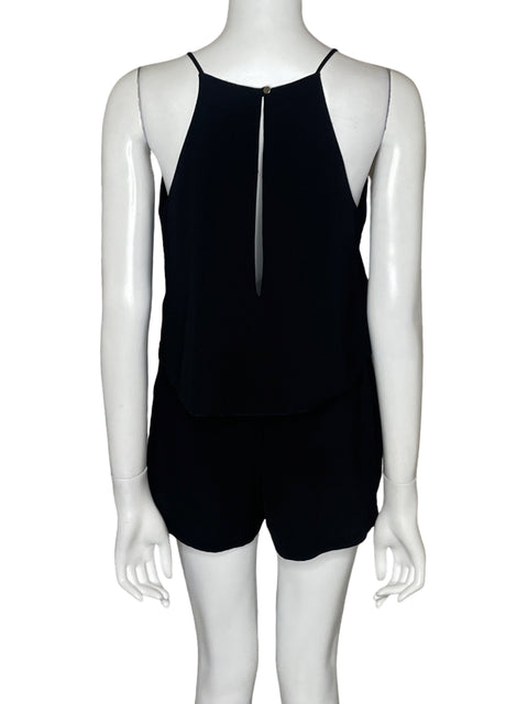 Romper Tyche Vuelos Bolsillos Negro - Talla M