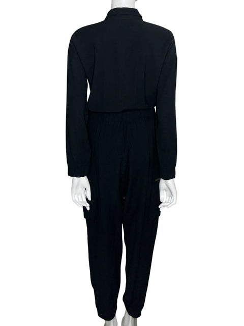 Mono Malibu Bun Cremallera Bolsillos Negro - Talla L