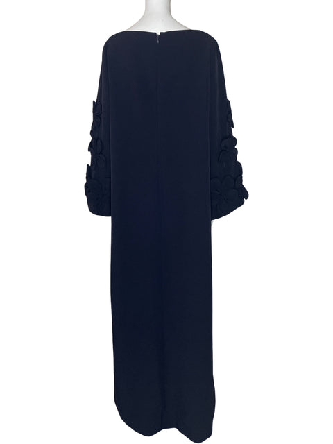Vestido Alex Marie Manga lazos Maxi Azul - Talla 12
