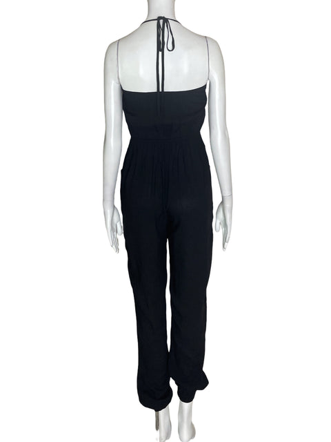 Mono Lulus Cuello v Cruzado Negro - Talla S