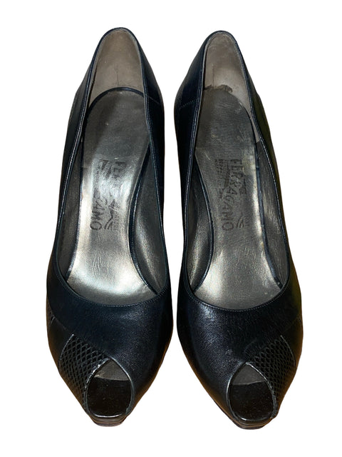 Calzado Salvatore Ferragamo Negro - Talla 8.5