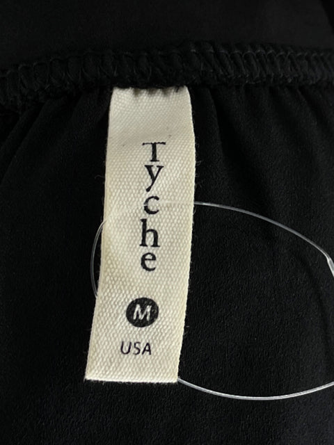 Vestido Tyche Midi De tiras Negro - Talla M