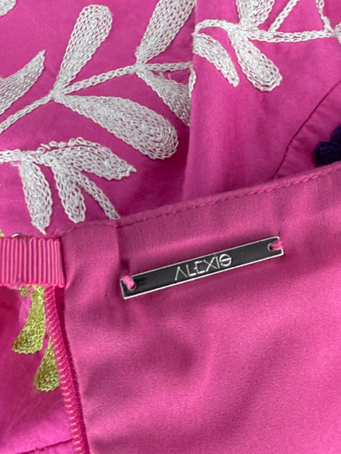 Vestido Alexis Venise Embroidered Rosado - Talla S
