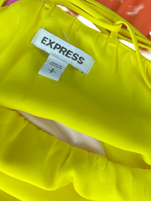 Vestido Express Maxi Fluido Rosado - Talla S