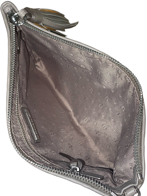 Cartera Tory Burch Texturizado Gris - Talla U